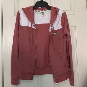 Pink Zip Up Jacket